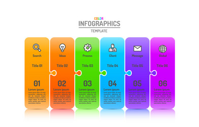 infographics creative concept business info vector image