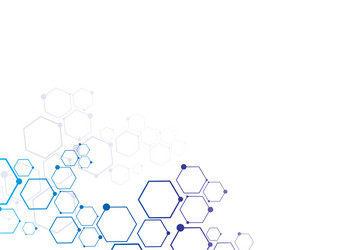 Connected Particle Network vector image