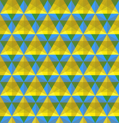 triangular geometric seamless pattern vector image