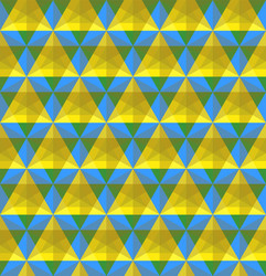 triangular geometric seamless pattern vector