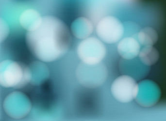 Abstract blue light bokeh blur background Vector Image
