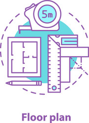 Project management concept icon Royalty Free Vector Image