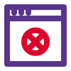 site window displaying error from server breach vector