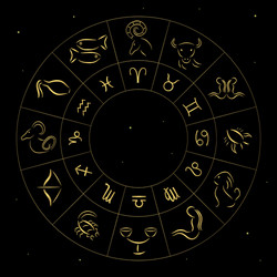 Zodiac Signs Collection Vector Image