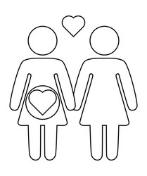 Pregnant Lesbian Vector Images (over 130)