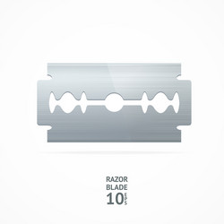 Razor blade Royalty Free Vector Image - VectorStock