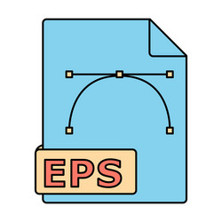eps file format icon editable graphic design vector image