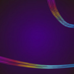 Abstract background with 3d pink and blue lines vector