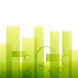 Background with abstract square pattern vector