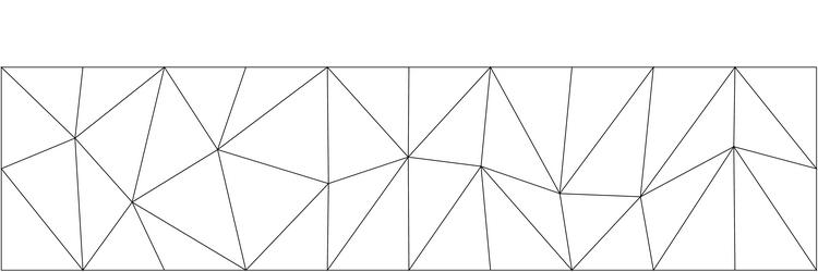 abstract geometric chaos - triangular pattern vector image