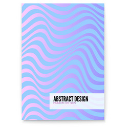 layout from lines wavy uneven surface like vector image