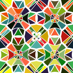 seamless multicolored pattern modern random colors vector image