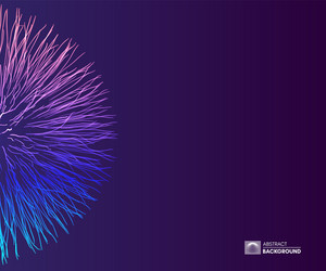 Dynamic Particle Explosion vector image