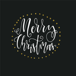 Christmas card design vector