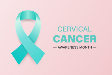 minimalist poster banner with a realistic teal Vector Image