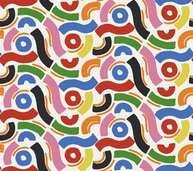 abstract pattern consisting of the same type vector image