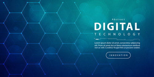 digital technology internet network speed connect vector image