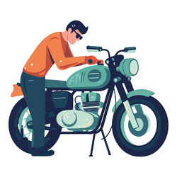 Woman Riding Motorcycle Vector Images (over 1,500)
