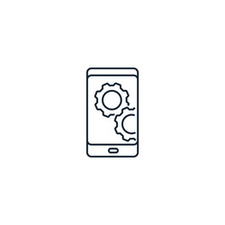 software creative icon from augmented reality vector image