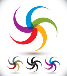 infinite loop arrows abstract symbol graphic vector image