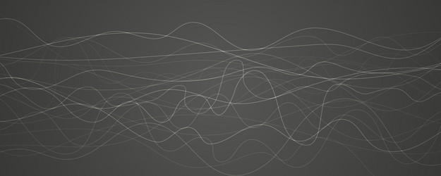abstract gradient background with wave beams vector image