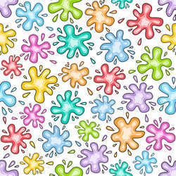 Seamless background with blots 1 Royalty Free Vector Image