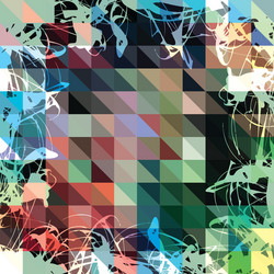 frame for text with a background made of colorful vector image