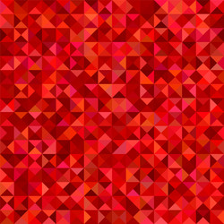 Geometric abstract triangle mosaic pattern vector