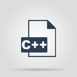 C icon concept for design vector