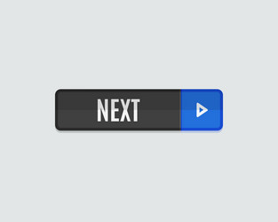 next web button flat design vector