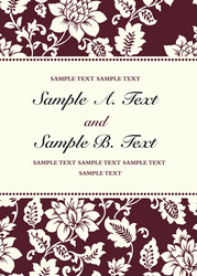 Rose vintage frame Royalty Free Vector Image - VectorStock