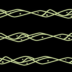 Seamless abstract horizontal lines pattern vector