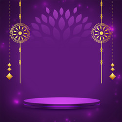 Diwali background traditional indian holiday Vector Image