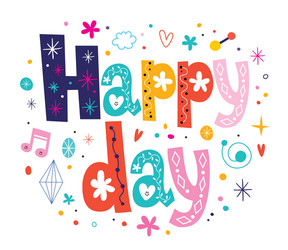 happy day Vector Image