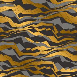 Angled lines and waves seamless pattern vector