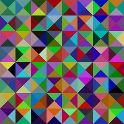 geometric abstract triangle mosaic pattern vector