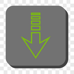 Send down rounded square button vector