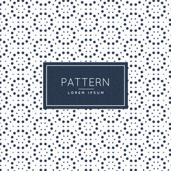 Circular Pattern Background vector image