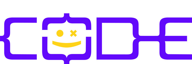 code geek logo design template software company vector