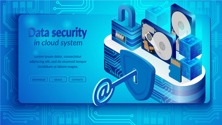 Concept of cloud datacenter system security vector