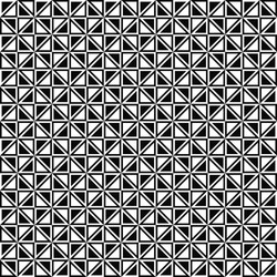 seamless monochrome triangle pattern design vector image