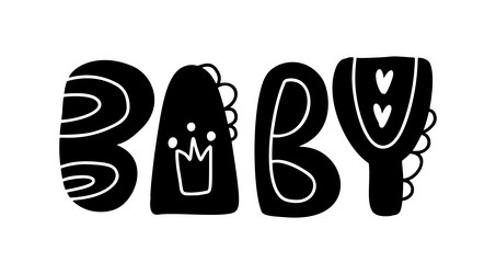 Hand Lettering Baby Shower Vector Images (over 2,400)