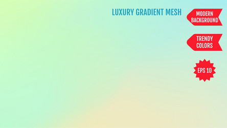 Bright neon mesh gradient background smooth vector