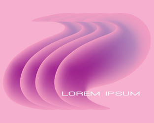 Dynamic shapes design vector