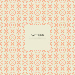 seamless geometric design patten with label vector