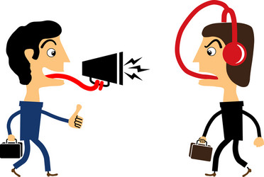 interview vector image