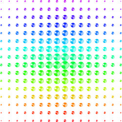 pie chart icon halftone spectrum grid vector image