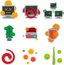 Computer Worms Vector Images (over 2,400)