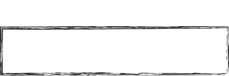 grungy rectangular frame border plaque outline vector image