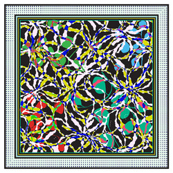 modern geometric camouflage print pattern design vector image